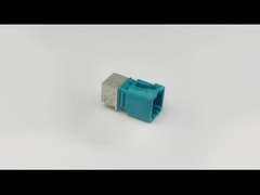 Złącze kątowe Quad Mini FAKRA Z Code Water Blue Cztery porty