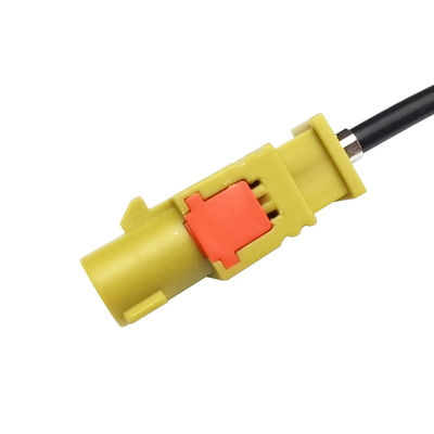 Automotive FAKRA HSD Cable Assembly 4 Pins D Code To K Code Connector