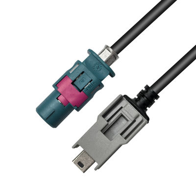 HSD (kod Z) do kablu USB Mini B do łączności Ethernet w motoryzacji